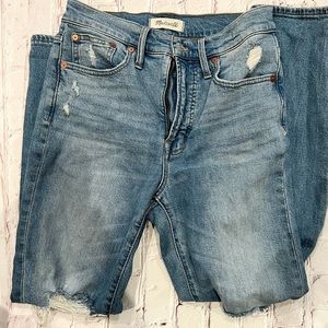 Women’s Madewell ripped vintage jeans